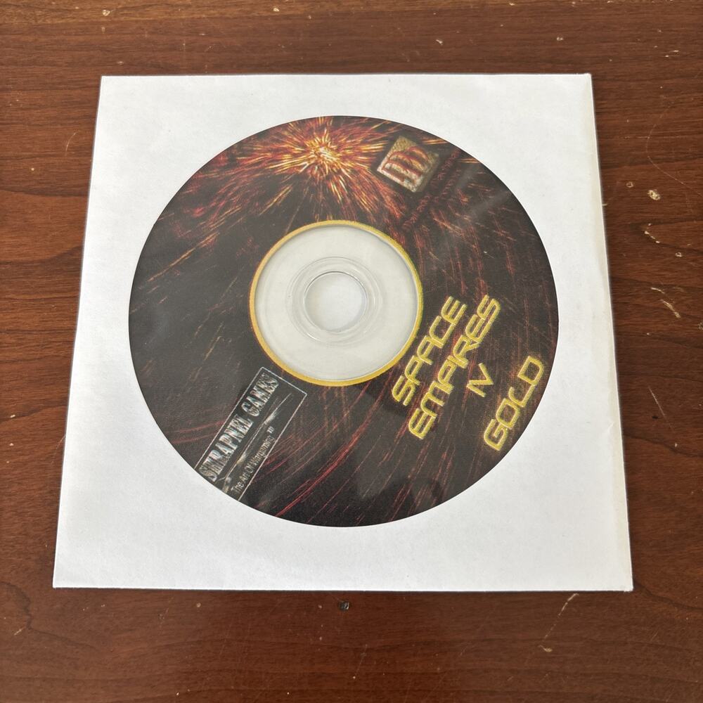 Space Empires 4 IV Gold (PC, 2002) Windows PC CD Computer Game Manual CD - Picture 6 of 7